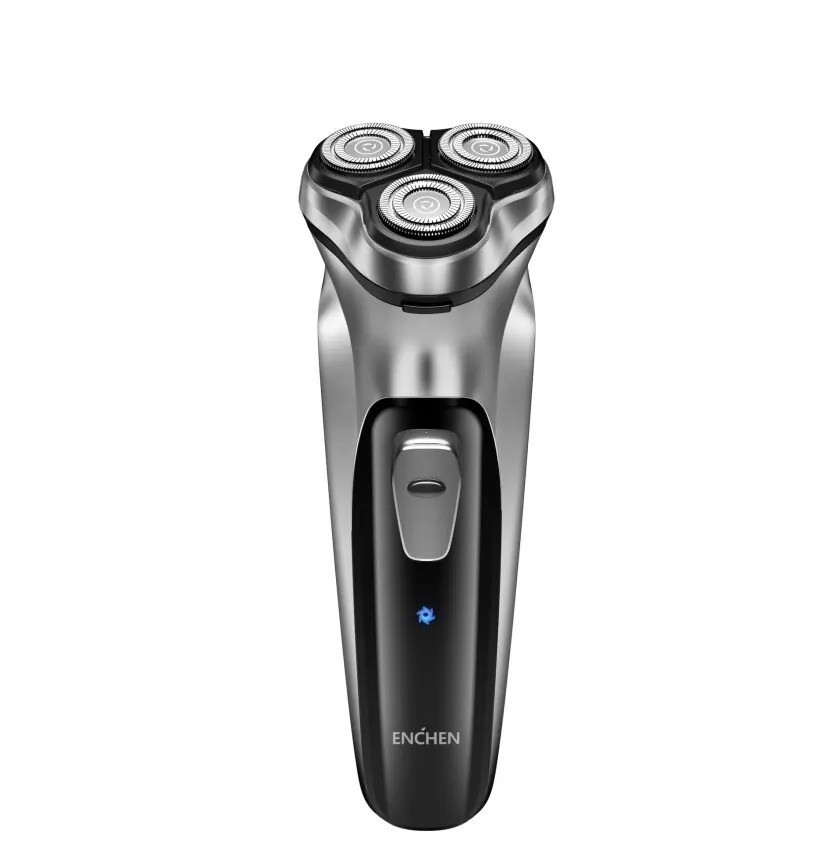 Electric Rotary Shaver for Men 3D Floating Head Trimmer USB Rechargeable