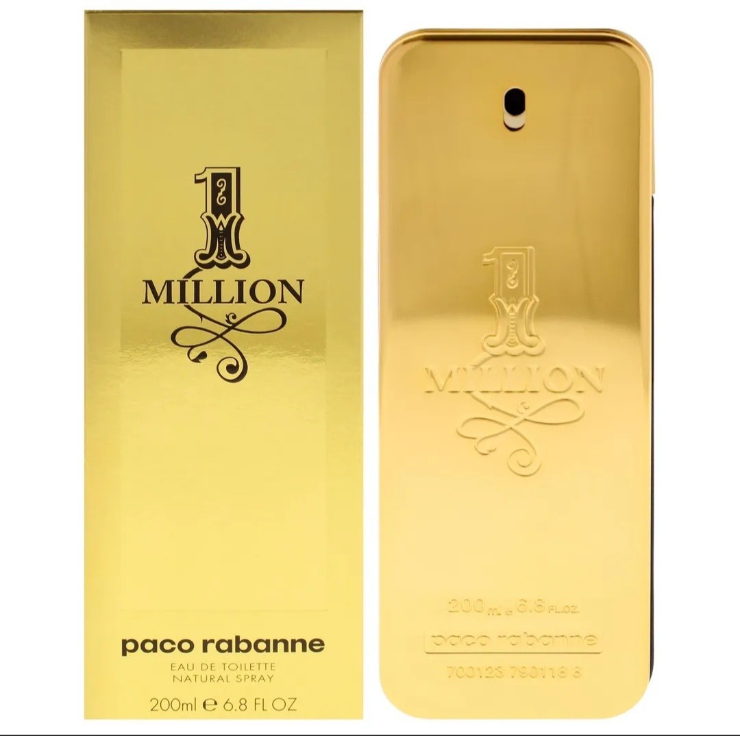 Paco Rabanne 1 Million Men Eau De Toilette 6.8oz