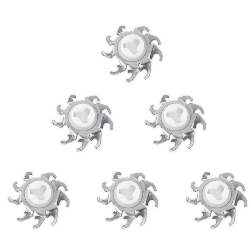 6 Pack Electric Shaver Blade Heads Replacement for Flyco Shavers FS302US FS370US