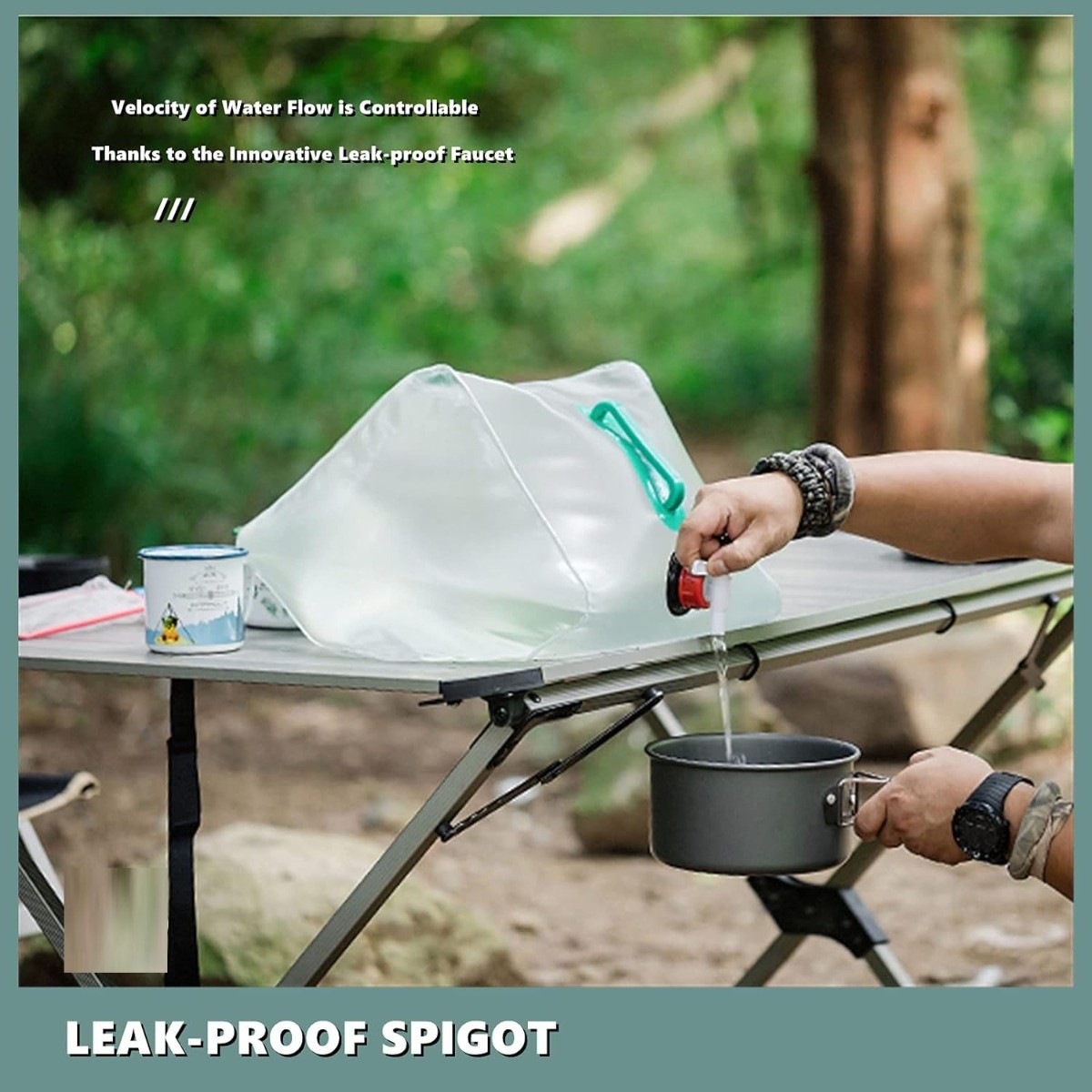 Durable 20L Foldable Water Bag