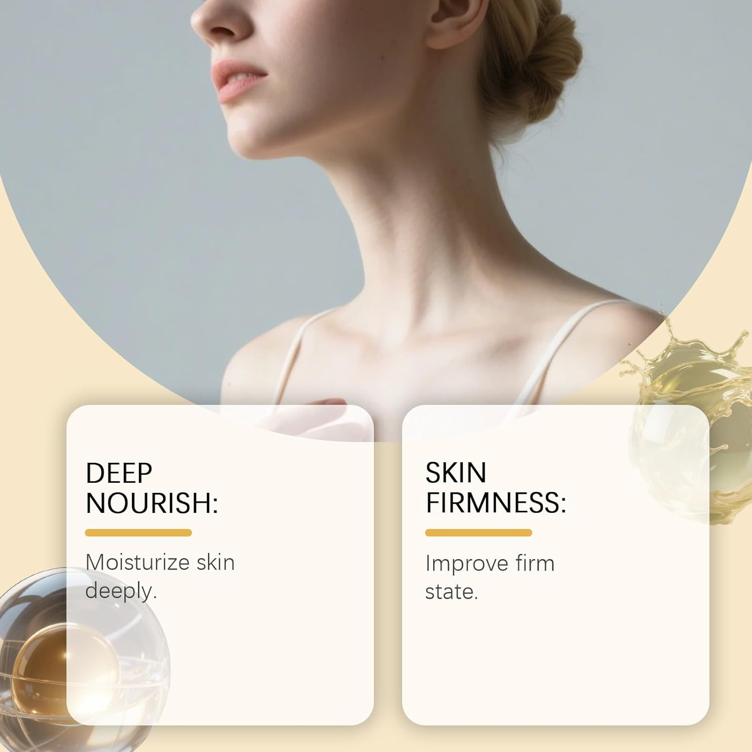 2 Pcs Erae Queen Oil, Cold Pressed Botanical Firming Oil for Face & Body for Cre