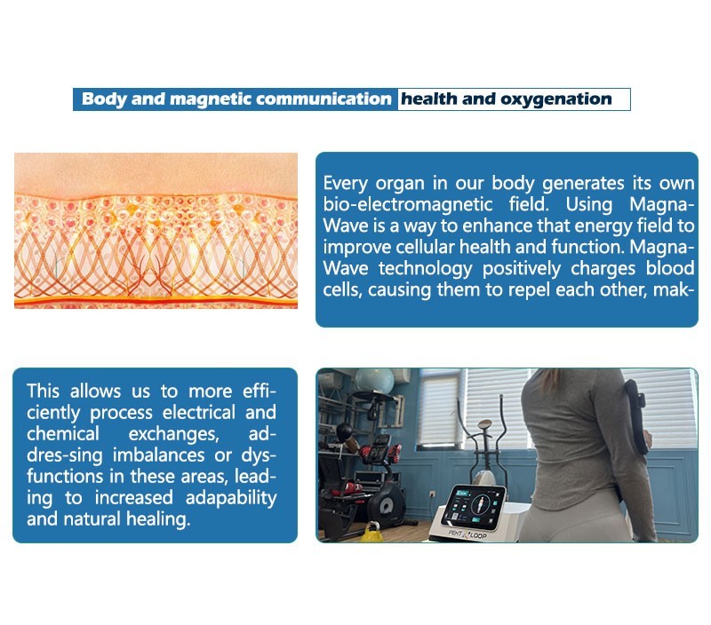 EMTT PMST Loop PEMF Magnetic Magnetic Therapy Machine Sport Injuries Pain Relief