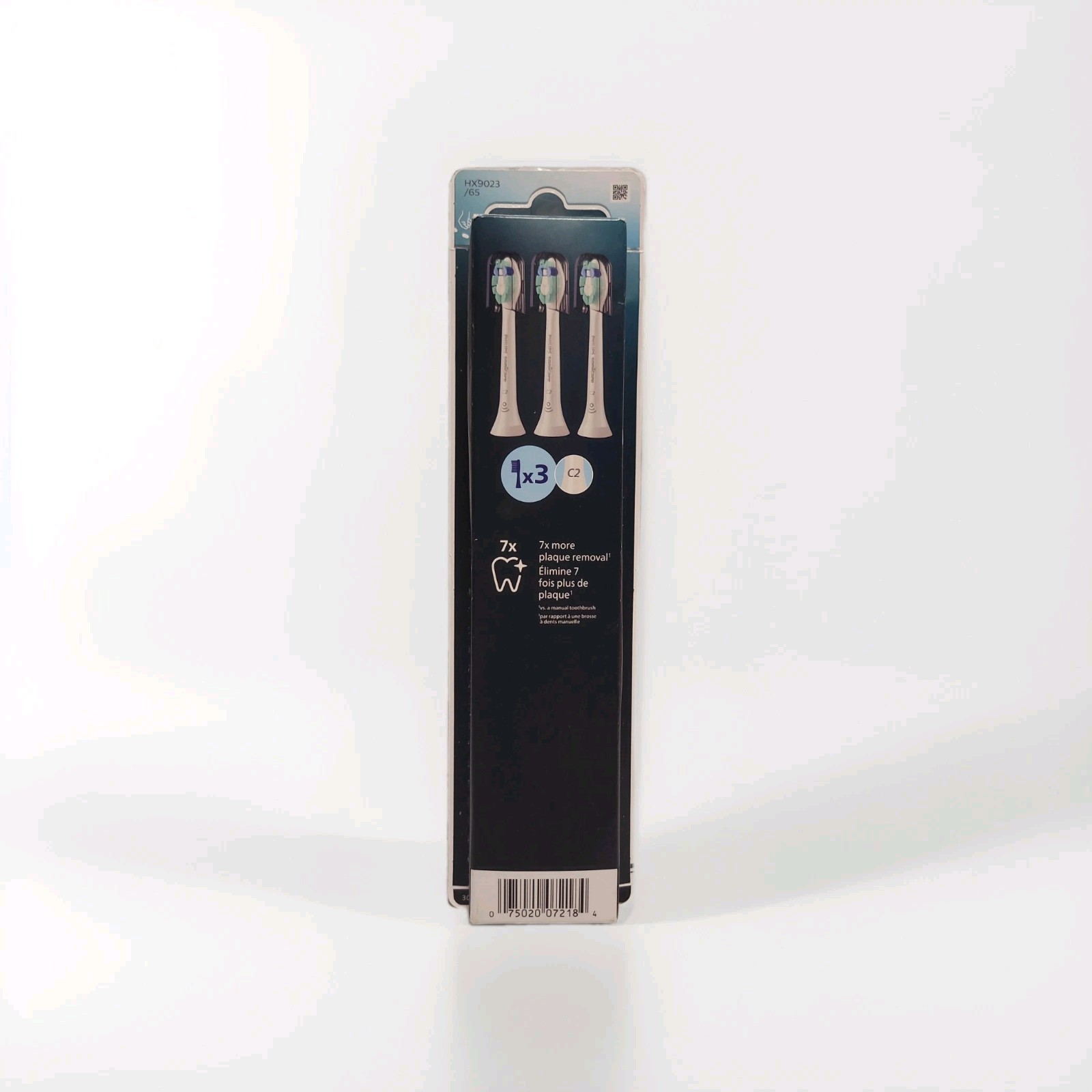 Philips Sonicare C2 Plaque Control Replacement Brush Heads – 3 Pack.