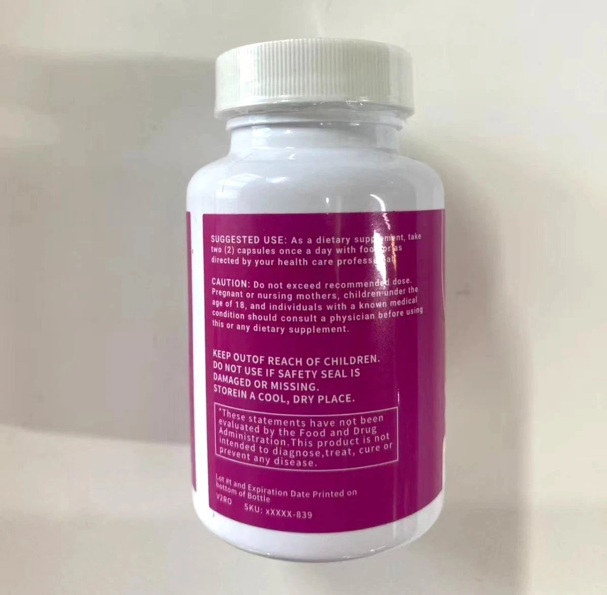 2PCS Rosabella Organic Beet Root 60 Capsules Natural Energy.Boost Blood Pressure