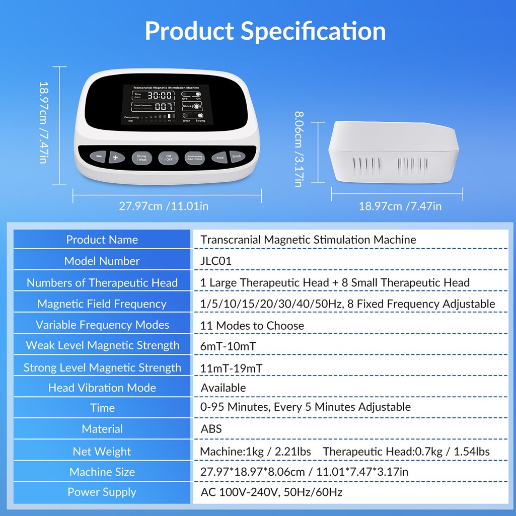 Transcranial Magnetic Brain Wellness Device for Alzheimer Cognitive Support