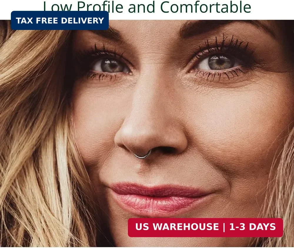 Silent Mammoth Reusable Adjustable Nasal Dilator (Large) Opens Nose to Large