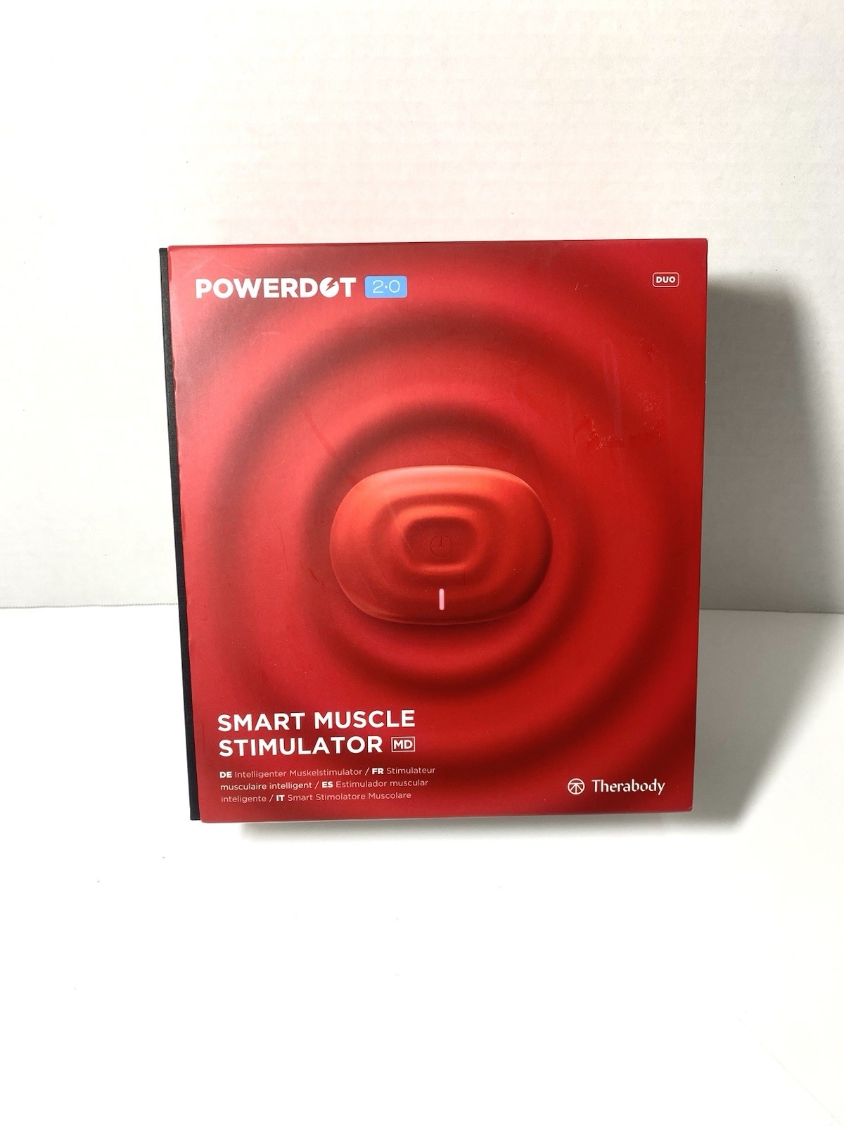 PowerDot 2.0 Duo Electric Muscle Stimulator – Red