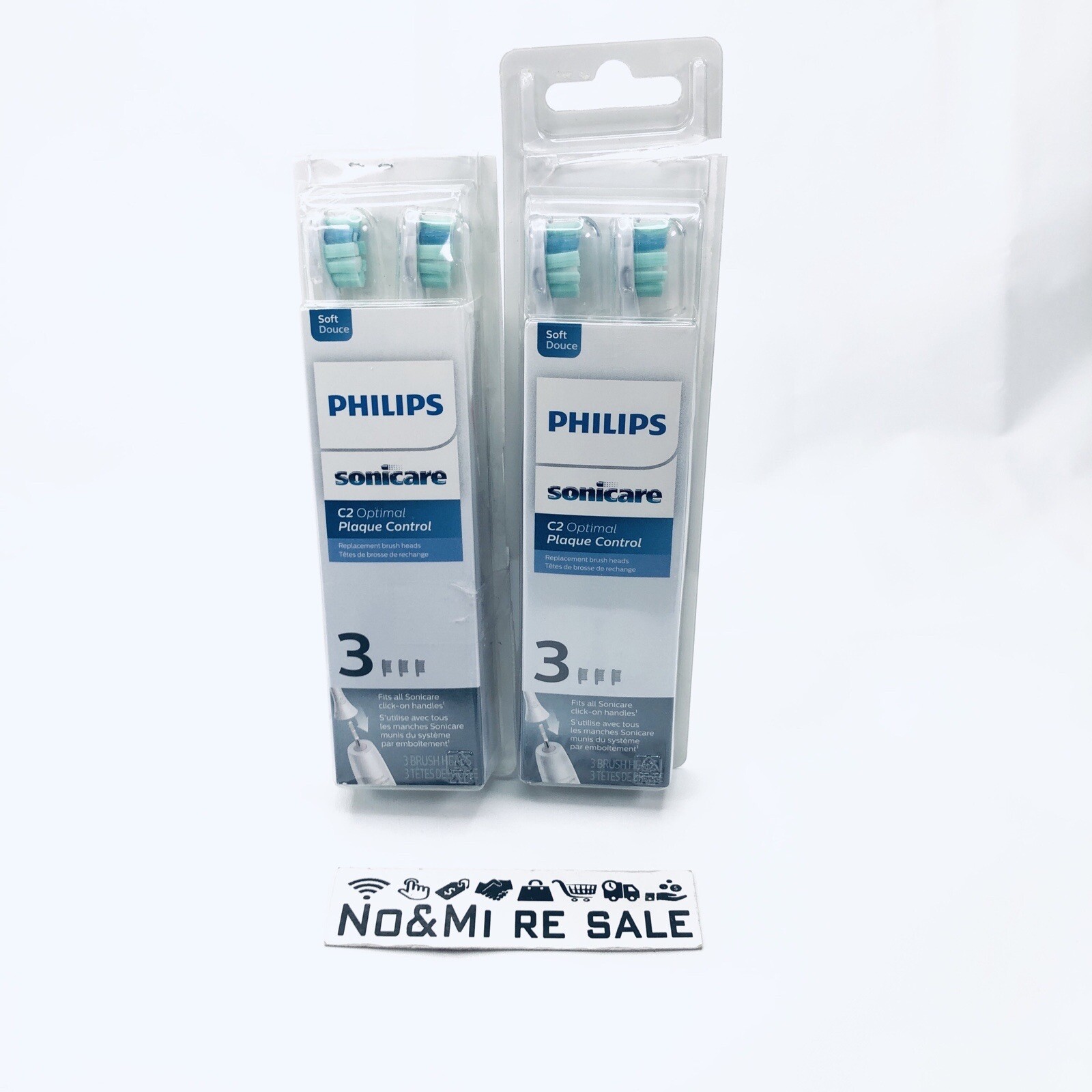 Philips Sonicare Genuine C2 Optimal Plaque Control Toothbrush Heads 6 Brush Head