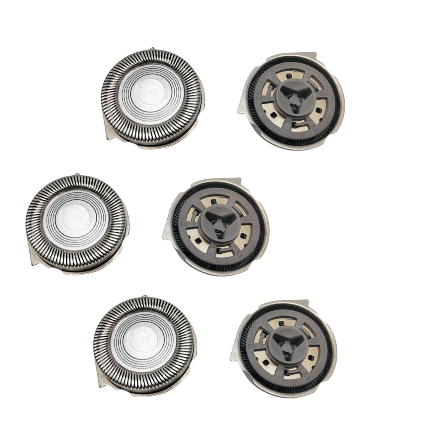 3pcs Replacement Shaver Heads for Philips Series 6000 S6810 S6820 S6850, SH60/72