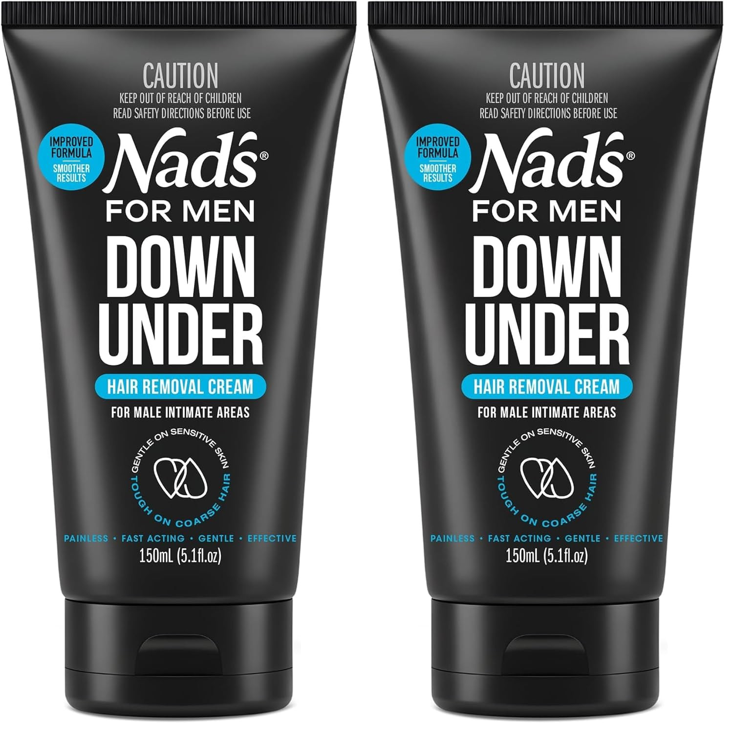 down under Hair Removal Cream – Gentle Depilatory for Body, for Intimate Areas,