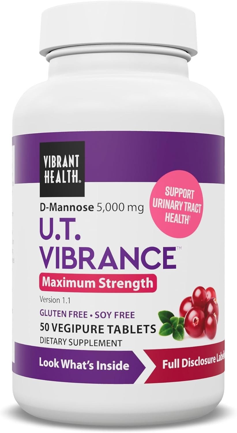 Vibrant Health U.T. Vibrance, 50 vegipure tablets