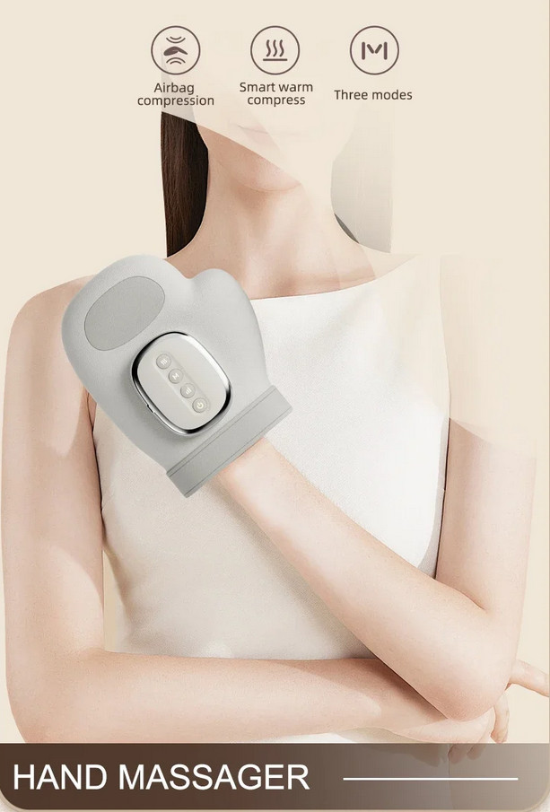 The Original Nuvra 3-in-1 Hand Massager