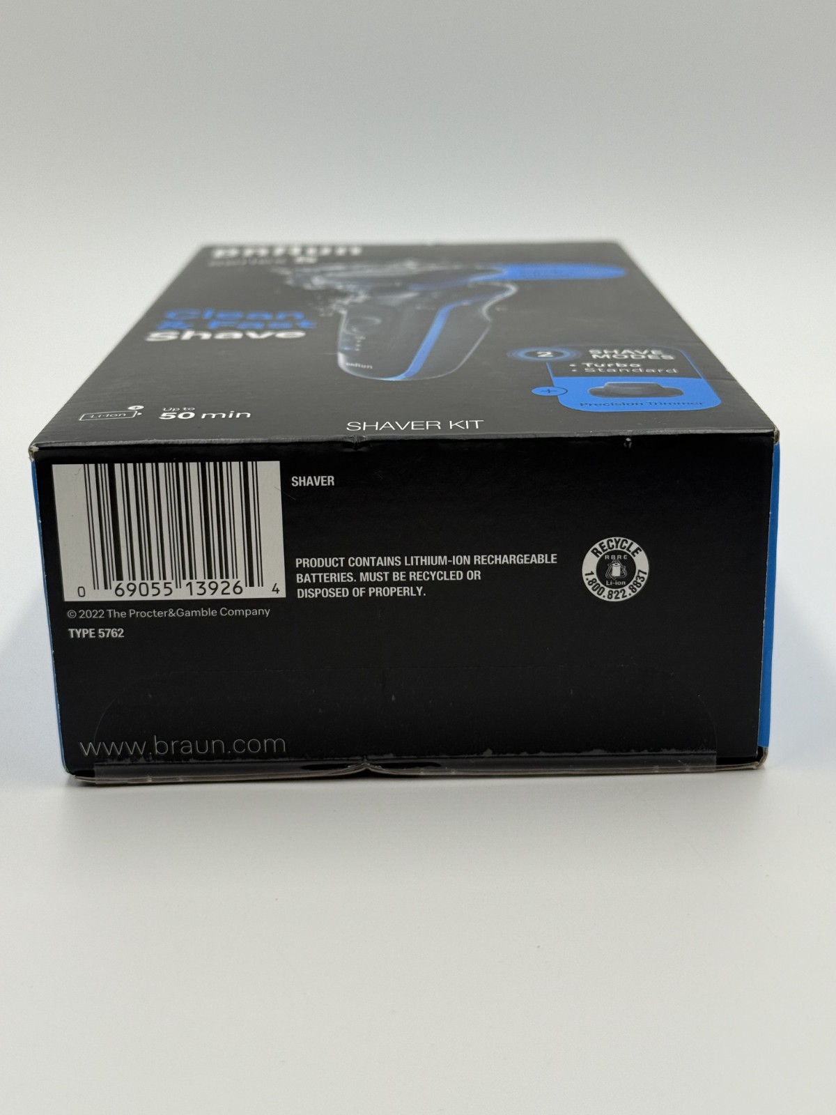 Braun Series 5 Electric Shaver Kit 5118s Cordless Waterproof Razor for Men