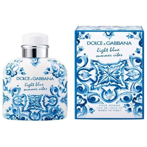 Dolce & Gabbana Light Blue Summer Vibes Pour Homme EDT Spray, 2.5 fl oz