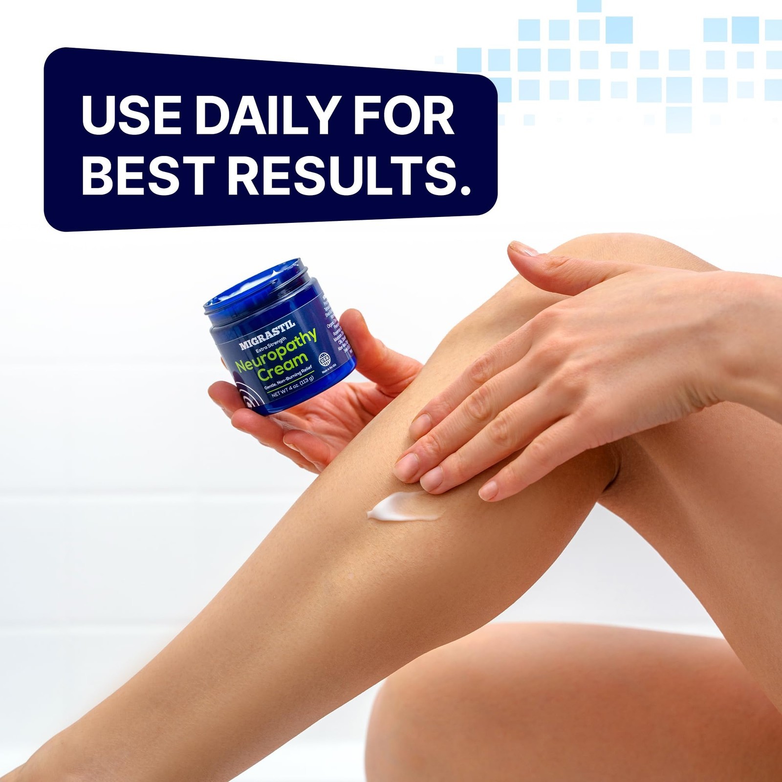 Migrastil Neuropathy Cream Extra Strength for Feet, Legs, and Hands. Made in …