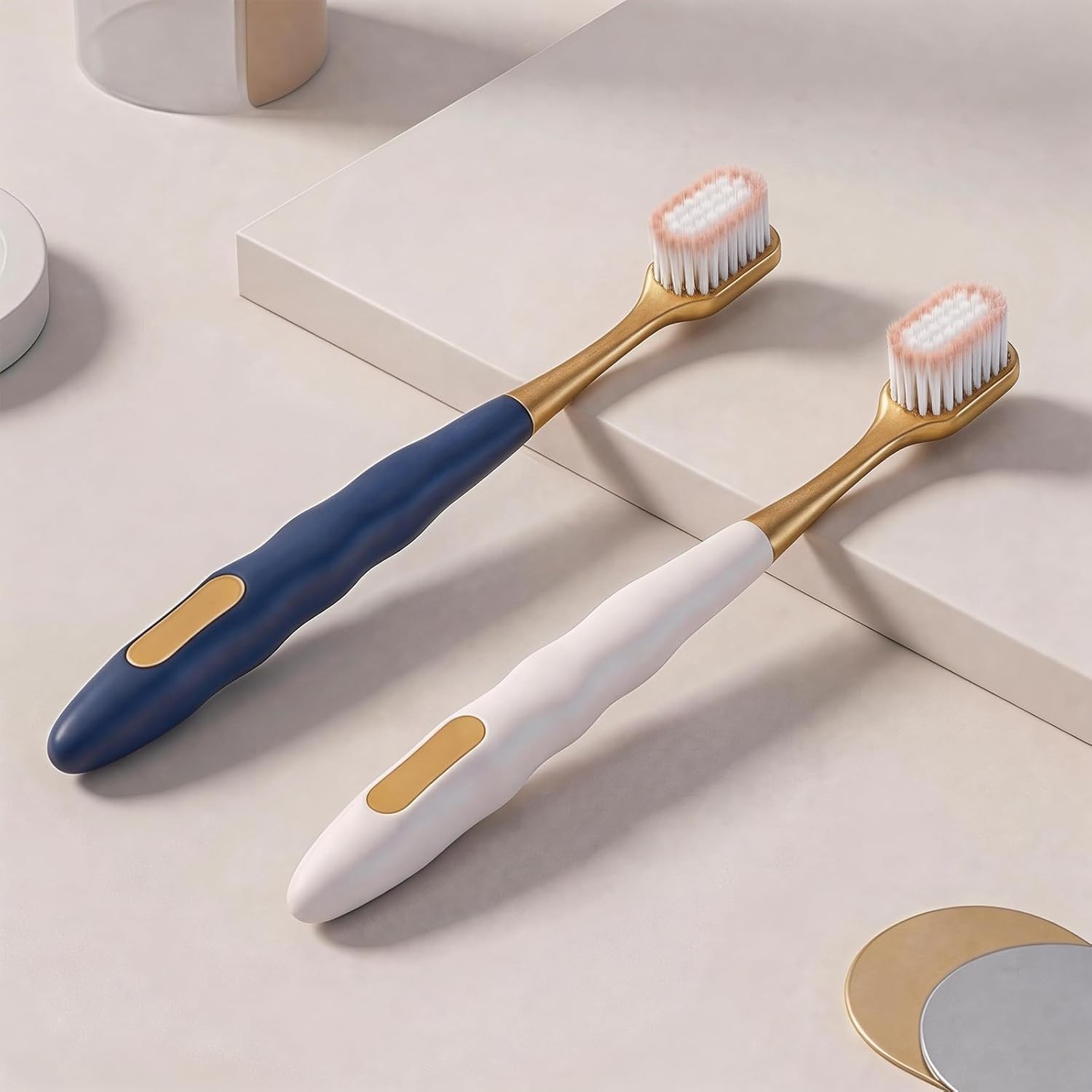 Adult Wide Head Soft Hair Toothbrush Manual Toothbrush Excellent Cleaning Effect