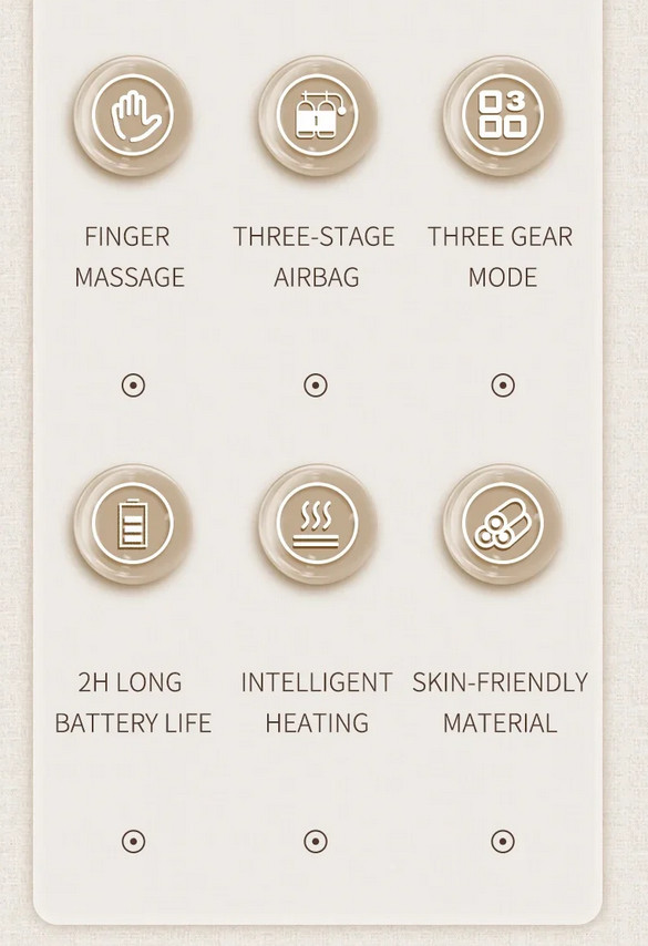 The Original Nuvra 3-in-1 Hand Massager
