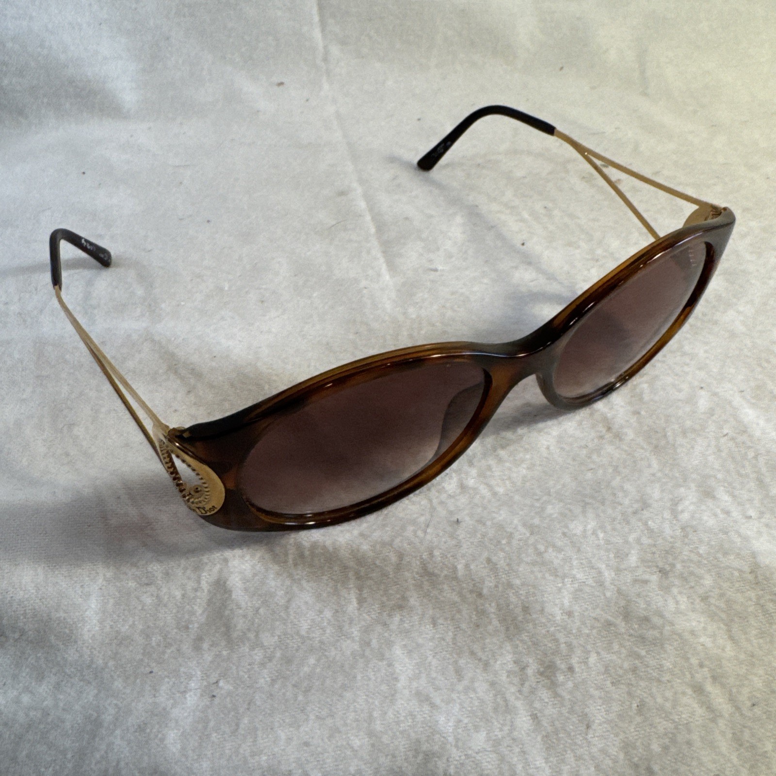 Vtg Christian Dior 2661 90 Optyl Sunglasses Tottoise Frames 57 16 135 Germany