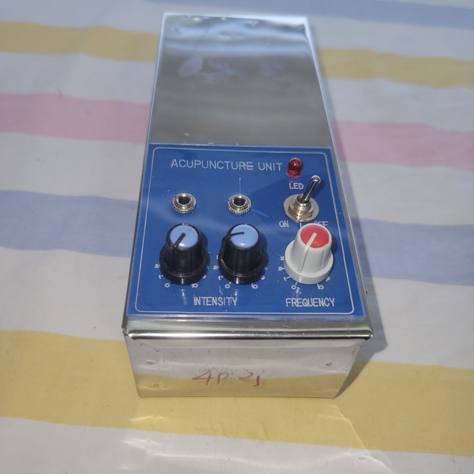 Vintage Electronic Acupuncture Unit Dual Output Intensity Frequency Control