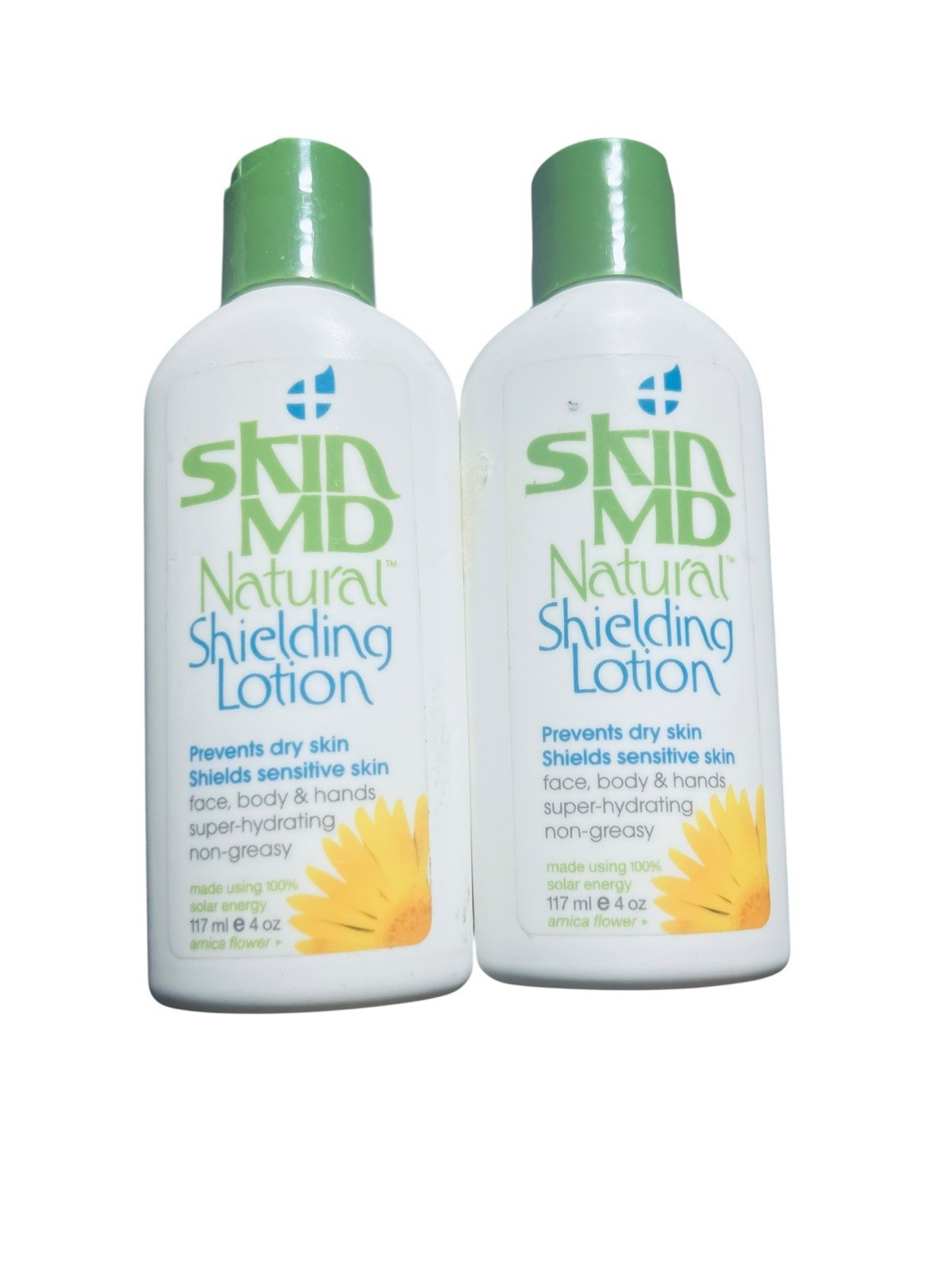 Skin MD Shielding Lotion 8oz Face & Body (2 Pack) Hydrating Sensitive Skin