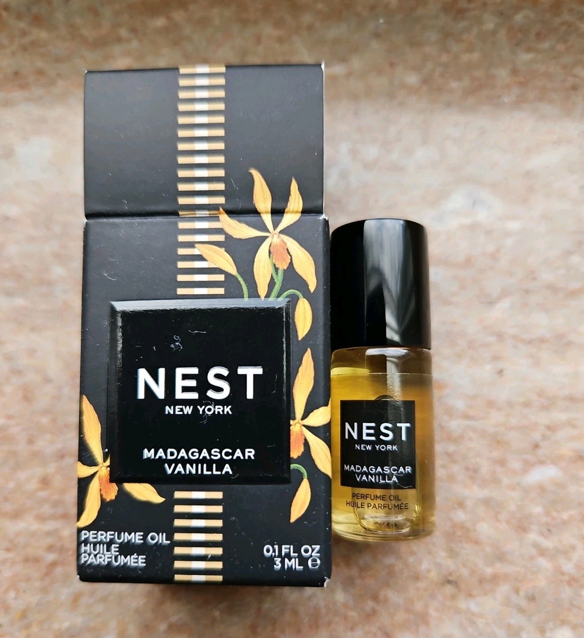 Nest New York Madagascar Vanilla Perfume Oil – 0.1 fl oz / 3 ml – Travel Size