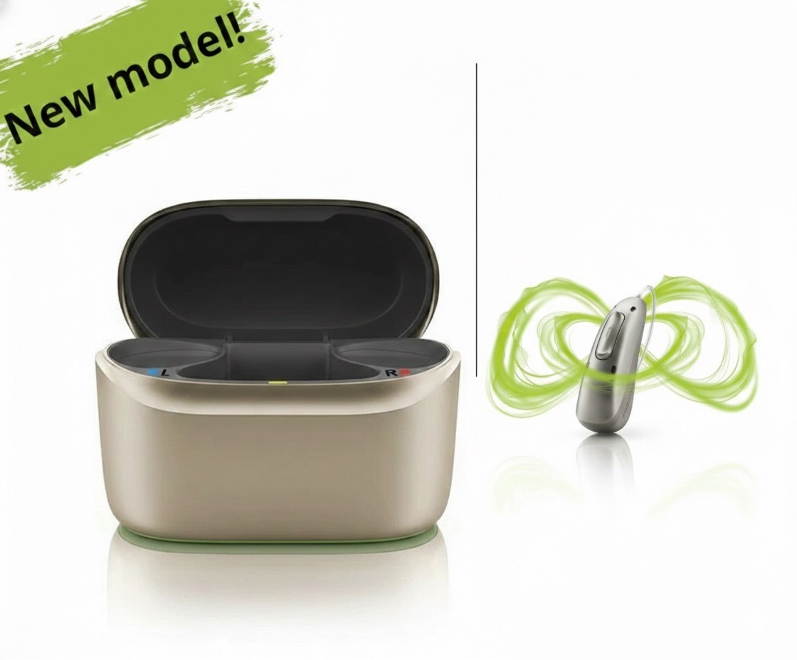 1x P hona k AudéoInfinio Sphere ULTRA Trial I90 RIC R Upgradeable Hearing Device