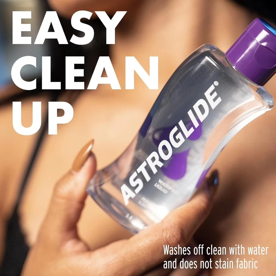 Astroglide Liquid Water Based Personal Lube Condom Compatible Lube 5 Oz