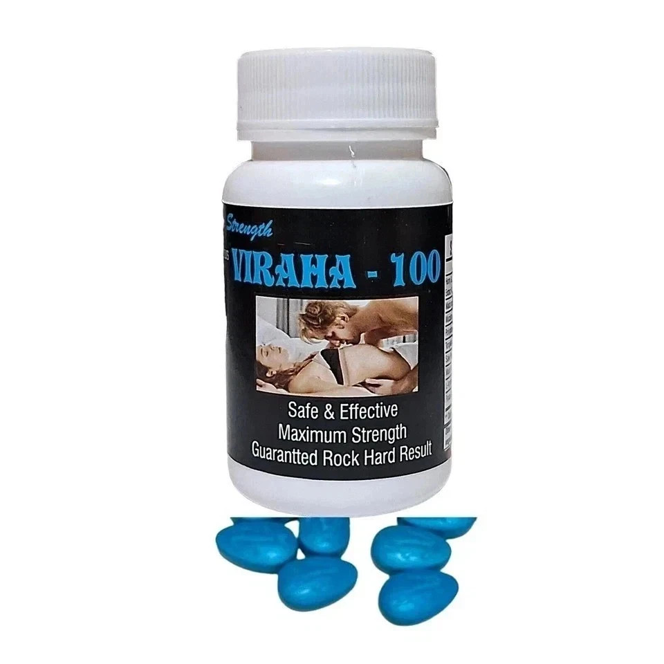 100mg Tablets VIRAHA Blue Male Pillz for Extreme Male Enhancement Rcd71