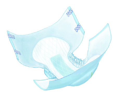 Wings Choice Plus Brief, MEDIUM, Heavy Absorbency, Pack of 12,