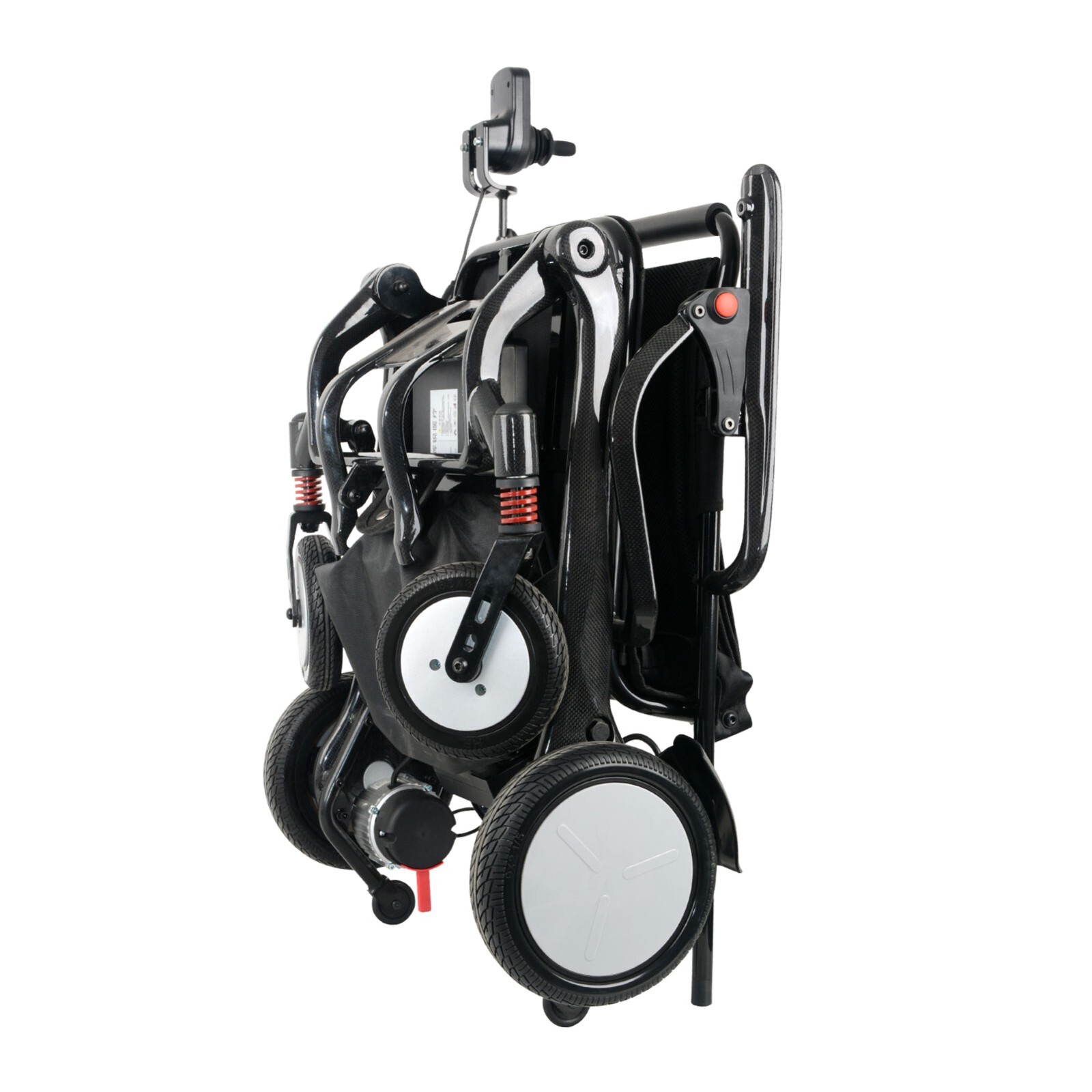 40lb Carbon Fiber Lightweight Foldable Electric Wheelchair Airline Approved-FDA