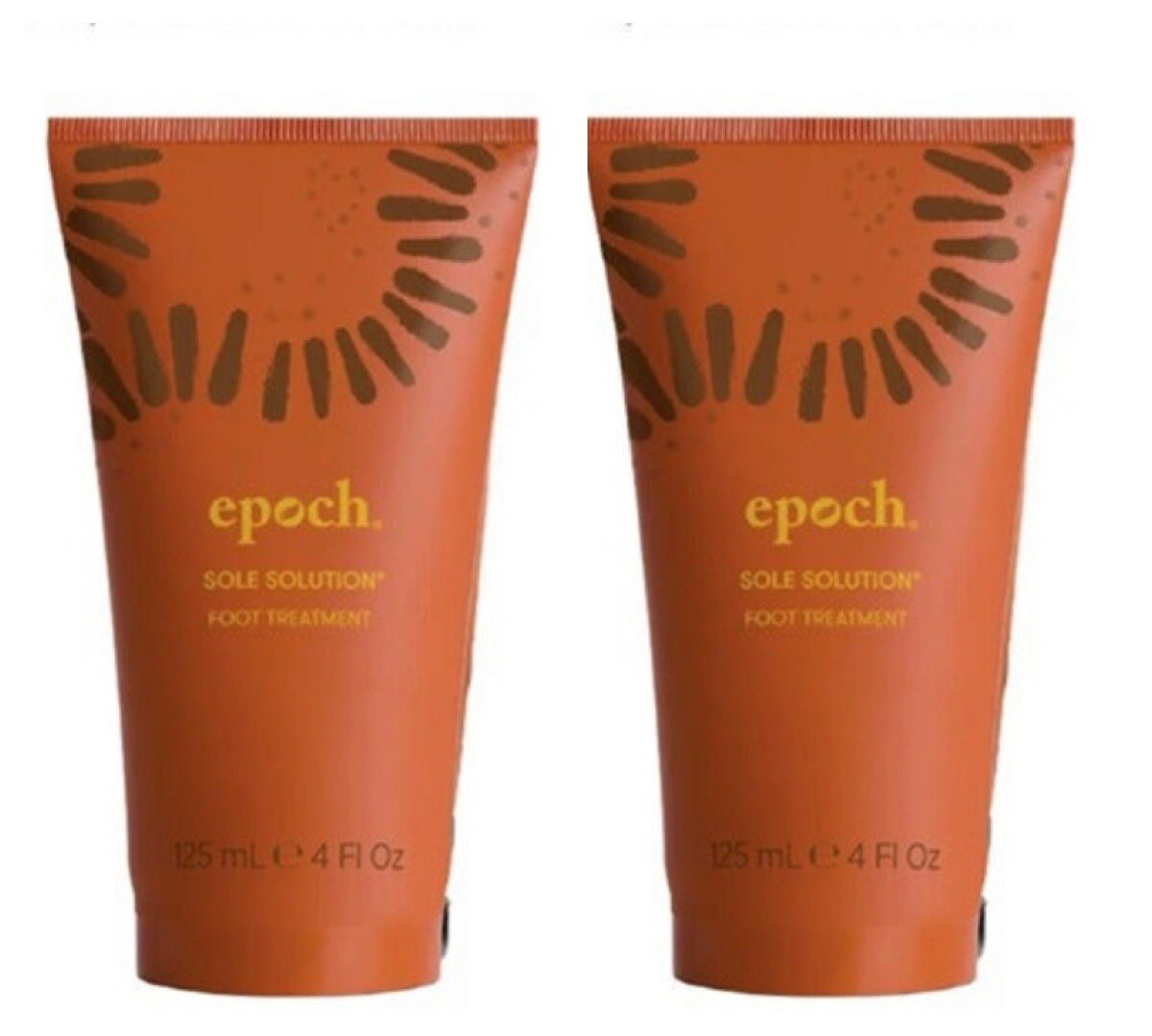 2 Packs – Nu Skin Epoch Nuskin Sole Solution Foot Treatment 4. fl oz new