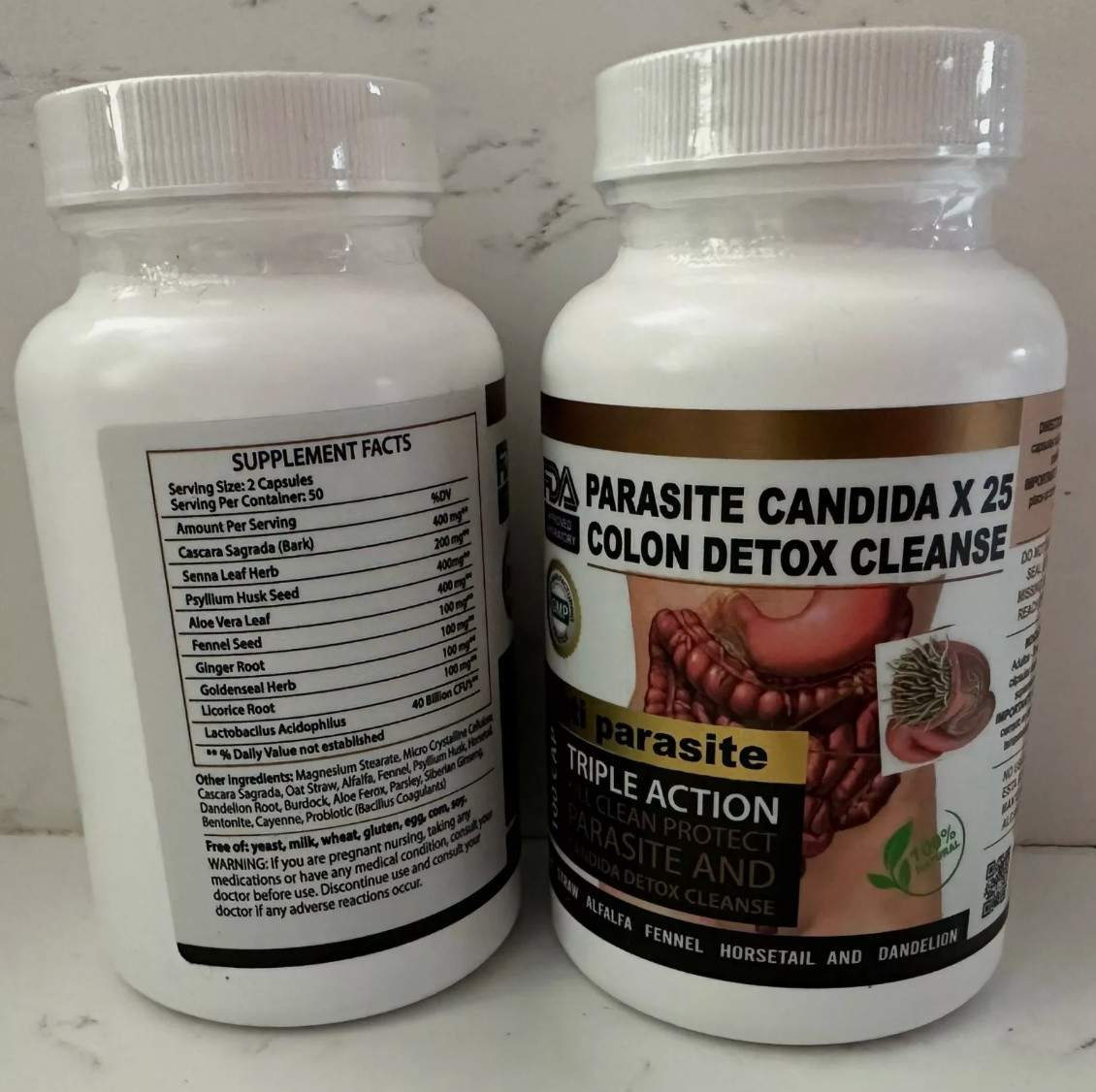 Parasite Killer – ANTI-PARASITE COMPLEX -To do a parasite Cleanse- 1 Bottle