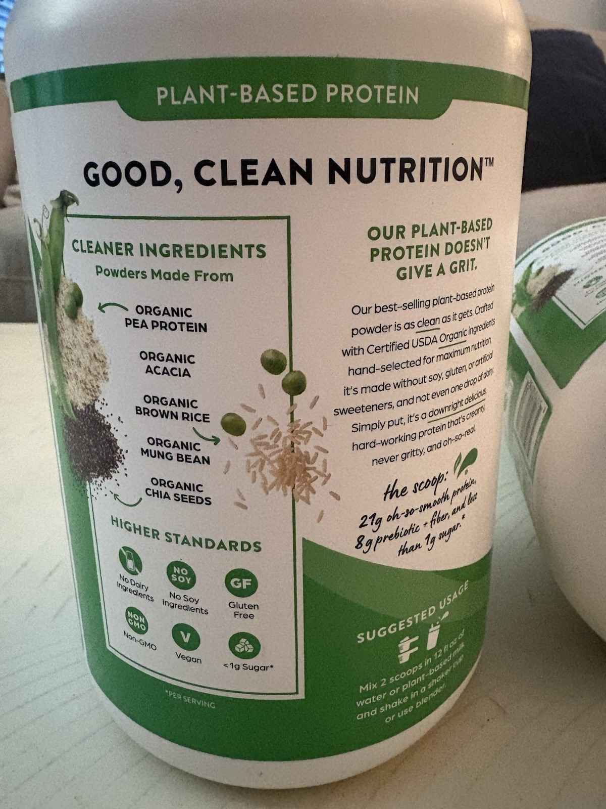 Strawberry Orgain Protein Powder