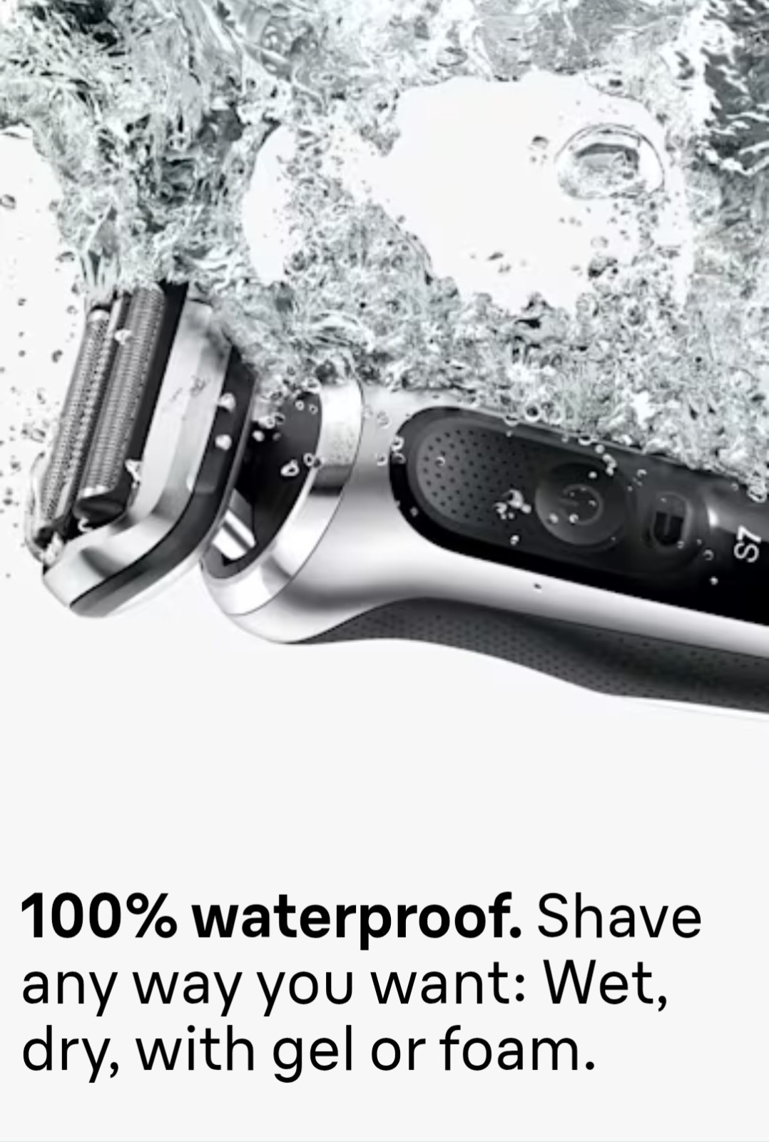 Braun Series 7 7189cc Electric Razor Shaver Kit for Men