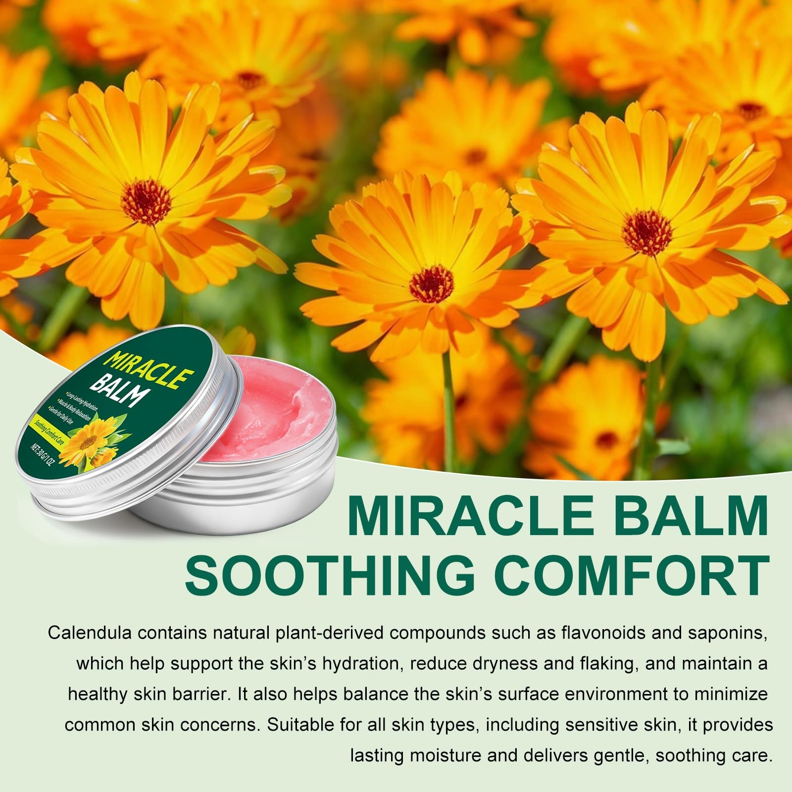 Akeeronn Miracle Balm, 2 Pack Balm Cream 1 Ounce (Pack of 2), Green