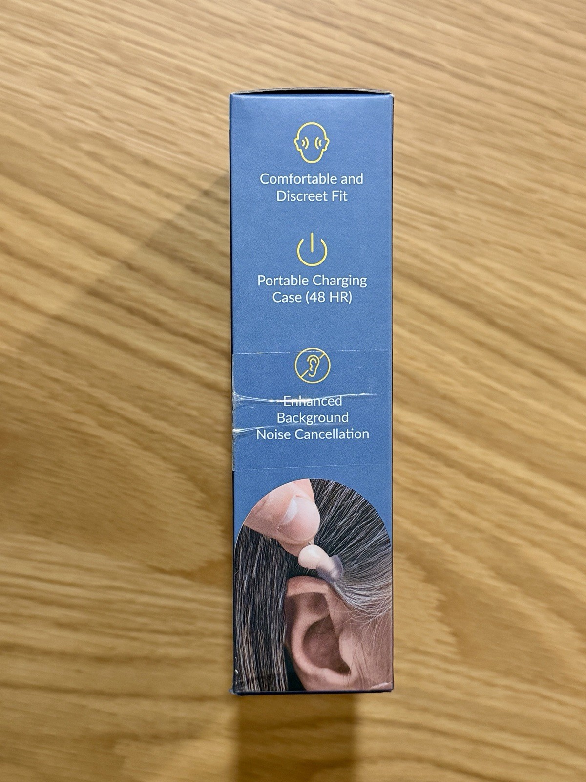 Audien Hearing ATOM PRO 2 Wireless Rechargeable OTC Hearing Aids (NEW SEALED)