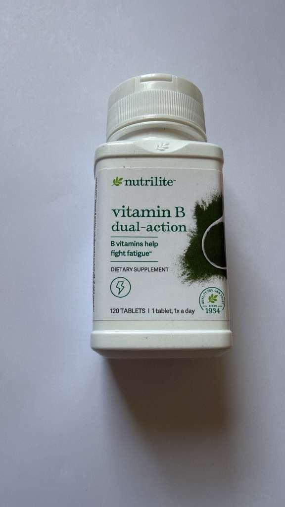 Nutrilite Vitamin B Dual-Action General Wellness Tablets 120 Count
