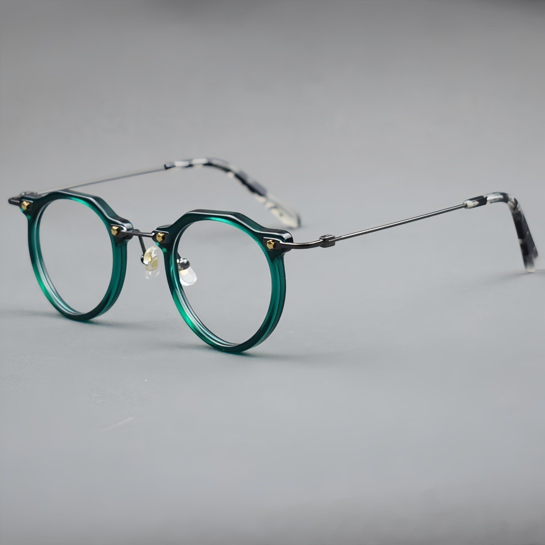 New Reading Glasses Men Women Unisex Readers Acetate Retro Round Eyeglass frames