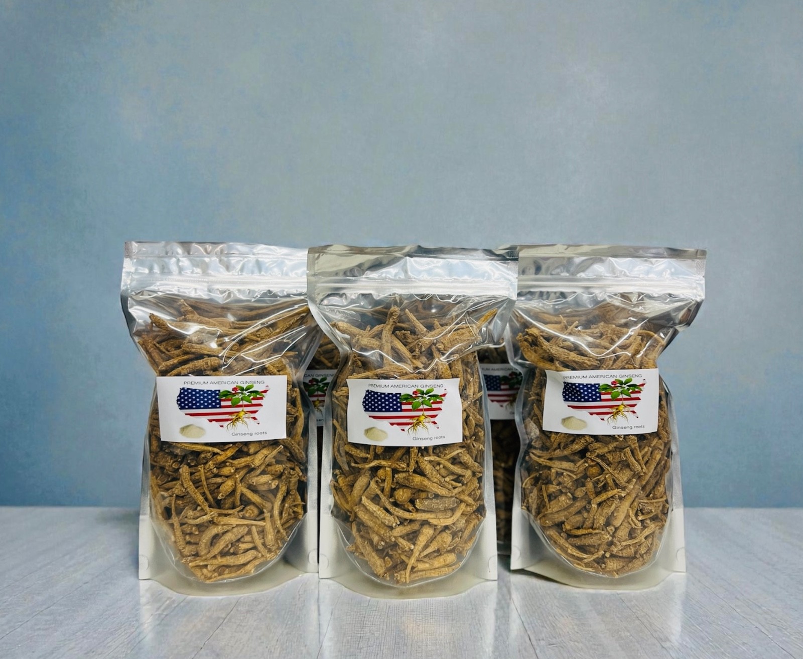 100% Pure Wisconsin American Panax Ginseng Root