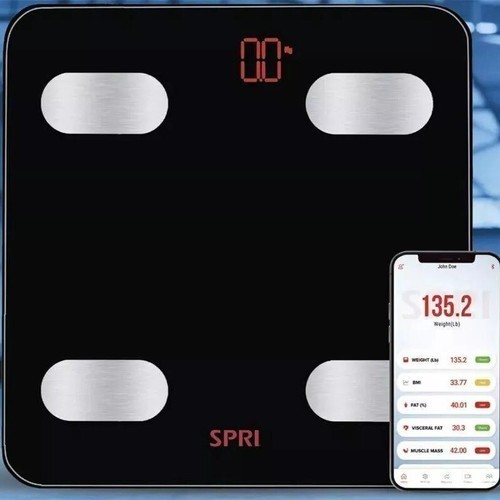 400lb Bathroom Digital Scale Body Weight Weighing Scale LCD Backlight Display US