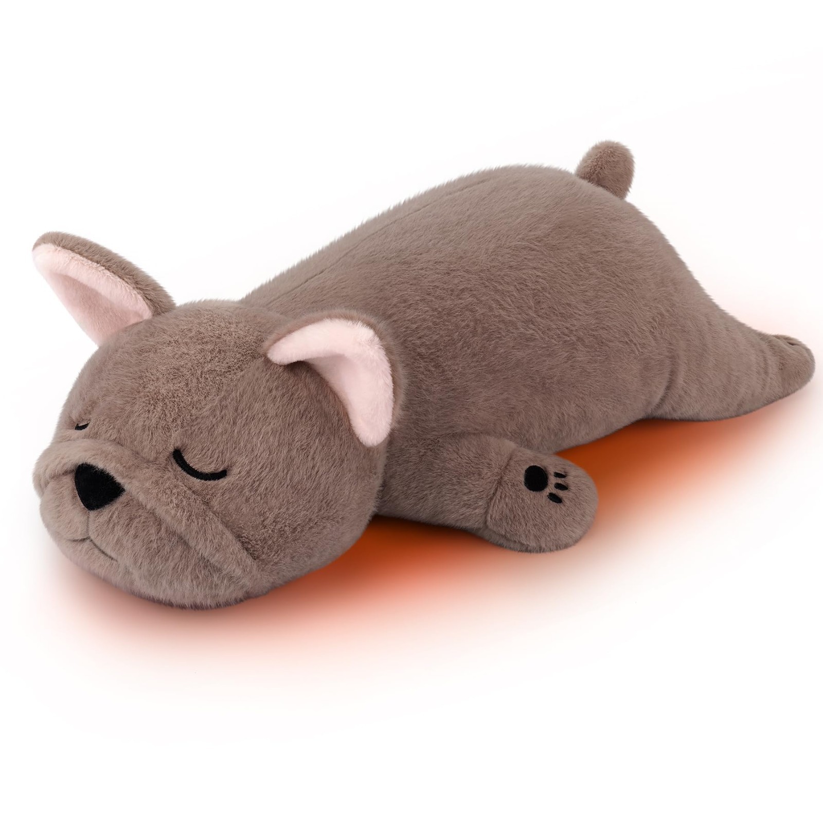 Microwavable 2lb French Bulldog Heating Pad – Cramps & Pain Relief, Gift for Kid