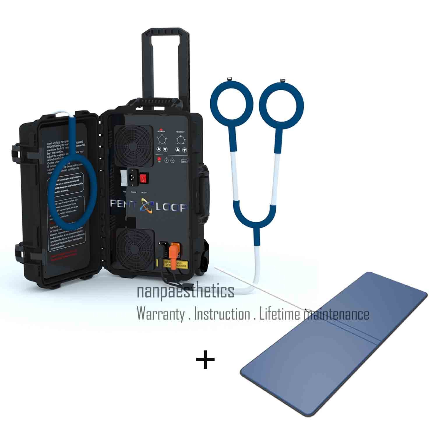 New PEMF Machine Physio Magnetic Therapy Pmst Loop with Mattress for Pain Relief
