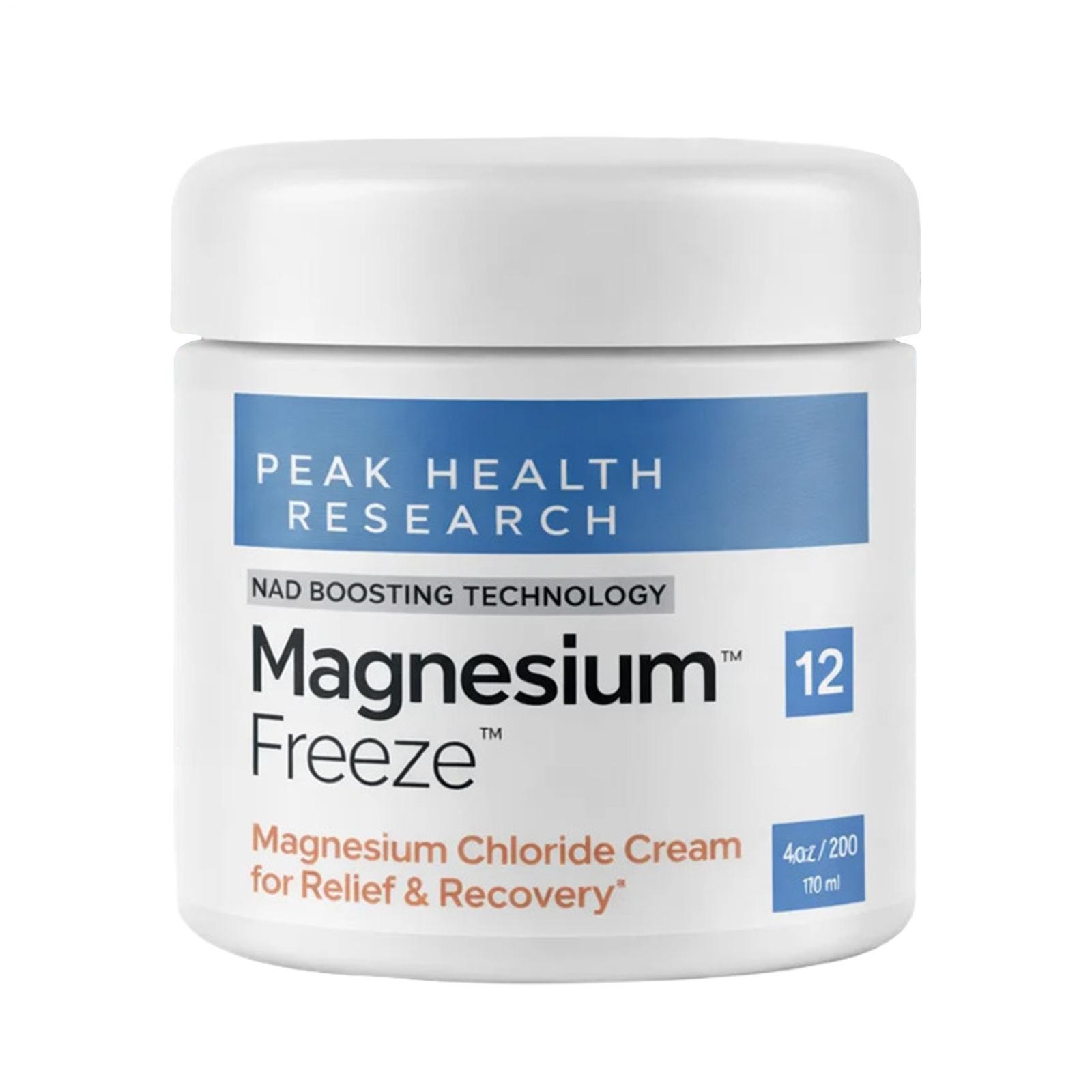 Magnesium Freeze -Topica-l Magnesium Cream with Niacinamide For Joints Low Back