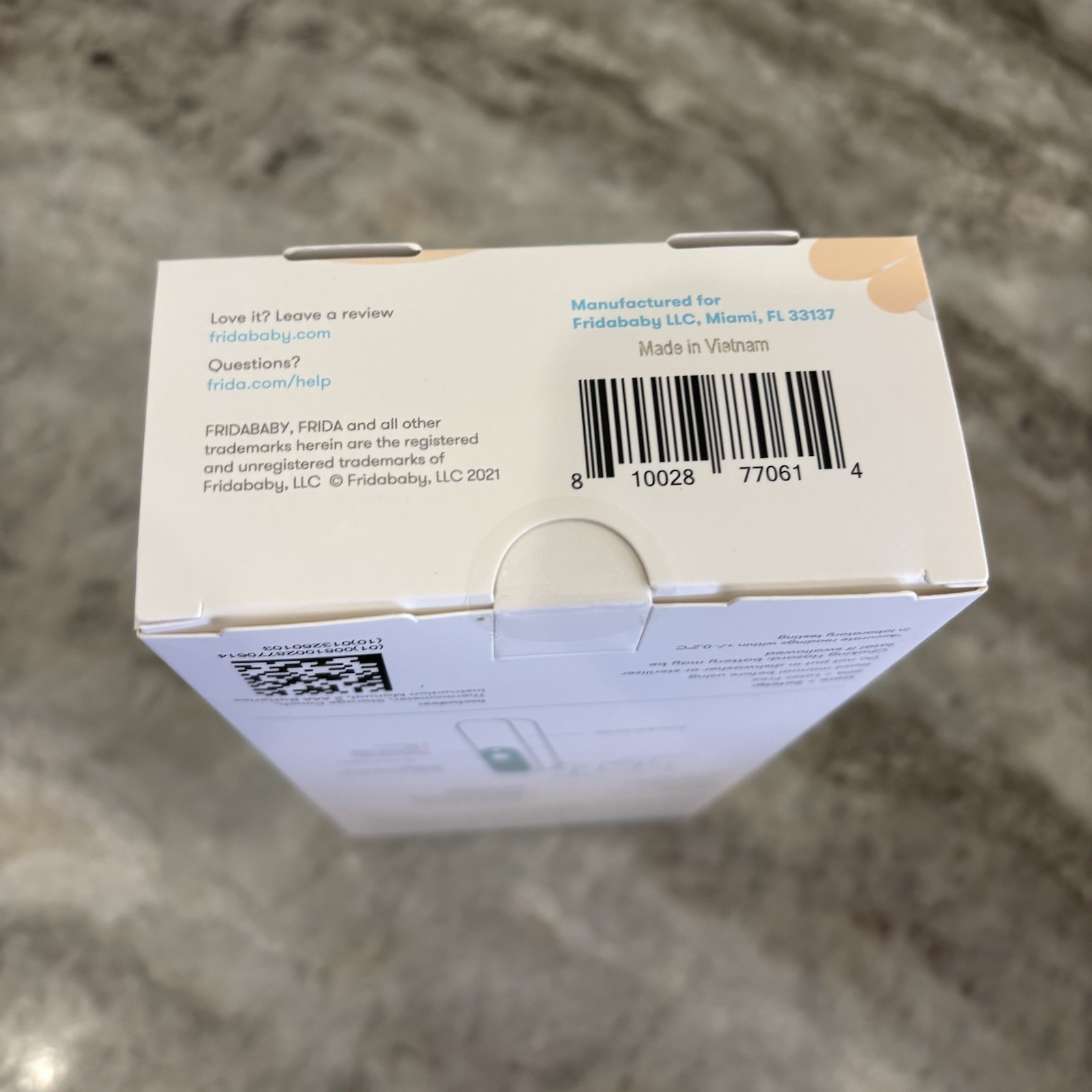 Fridababy 3-in-1, Ear Forehead Touchless Thermometer White Teal