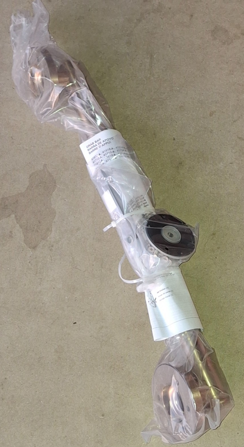 Delta 18″ Shower Grab Bar ADA Safety Handle Champagne Bronze 41818-CZ 450LB