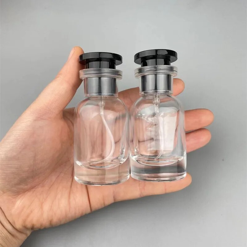 4Pcs – Empty Refillable Travel Glass Perfume Bottle With Spray Atomizer 30 ml
