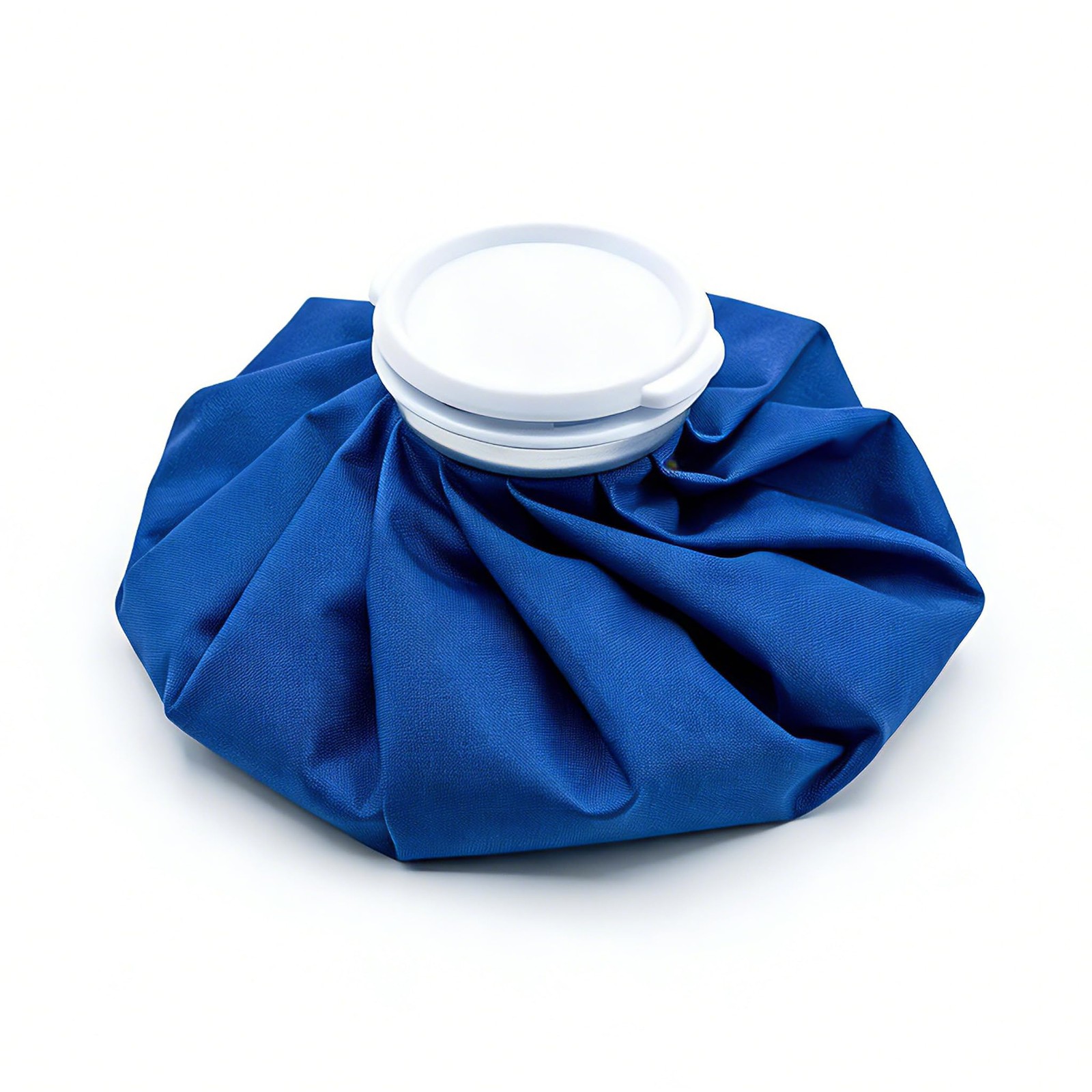 Reusable Ice Pack for Injuries, Hot and Cold Therapy Bag with Wide Mouth Blue