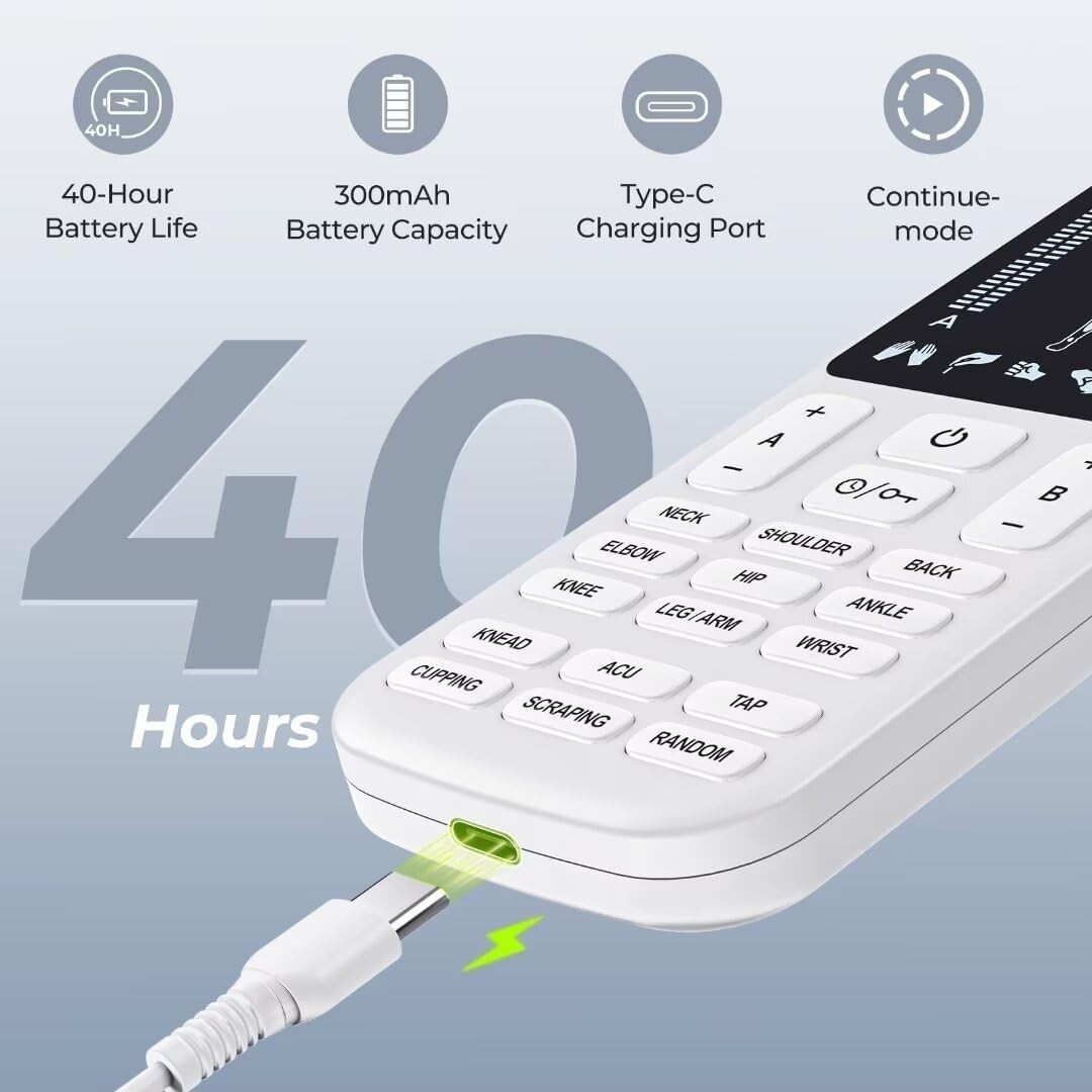 Pain Relief Electrotherapy Machine Muscle Stimulater Electric Therapy Shock Tens