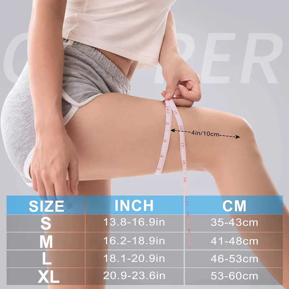 Compression Copper Knee (2Pack) Braces Sleeves Support Arthritis Joint Men Women