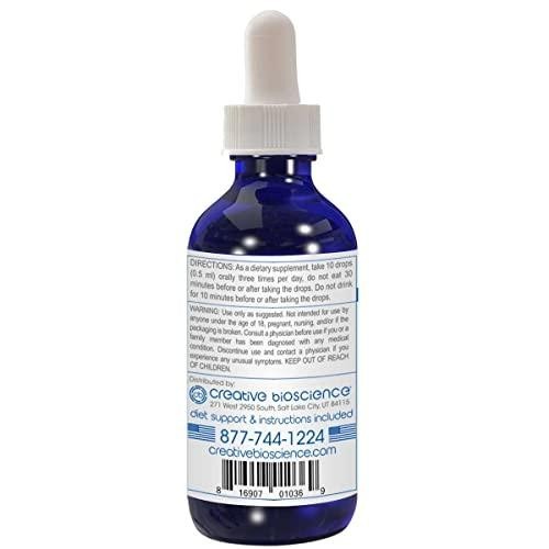 Creative Bioscience 1234 Diet Drops- 3 PACK- 12 2fl. Oz. blue dropper bottles